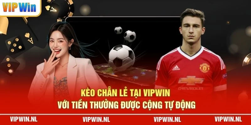 Kèo chẵn lẻ tại VIPWIN với tiền thưởng được cộng tự động