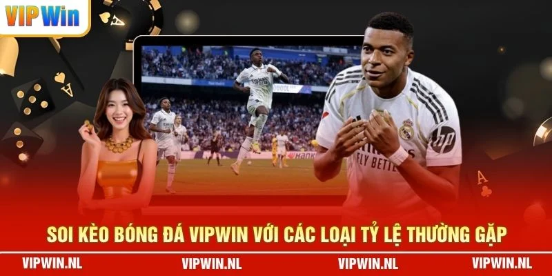 Soi kèo bóng đá VIPWIN với các loại tỷ lệ thường gặp